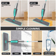 360 rotating microfiber floor mop, view 8 - MRSLM