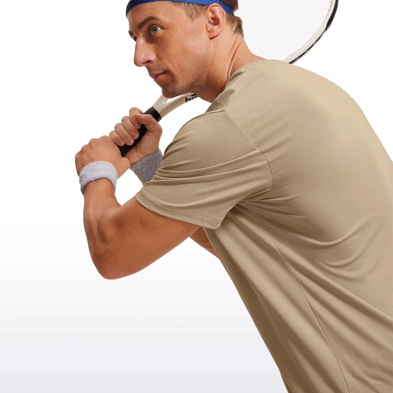 men's quick dry athletic t-shirt, view 5 - MRSLM