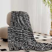 cozy wearable wool blend travel blanket, view 2 - MRSLM