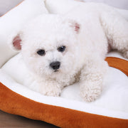 cozy plush dog bed, view 8 - MRSLM