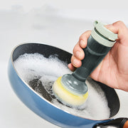 Dish brush with soap dispenser, view 5 - MRSLM