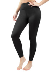 Women's high-waist fleece-lined leggings, view 4 - MRSLM