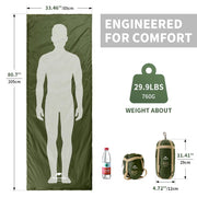 ultralight cotton sleeping bag, view 12 - MRSLM