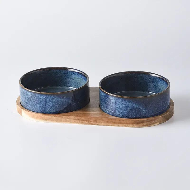 ergonomic ceramic cat and dog bowl - MRSLM