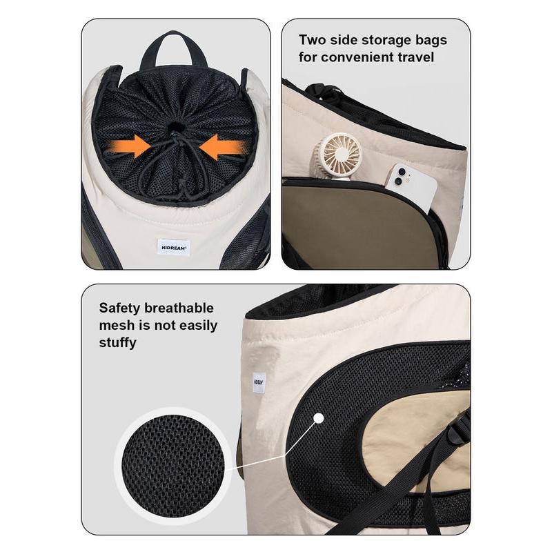 pet sling bag, view 7 - MRSLM