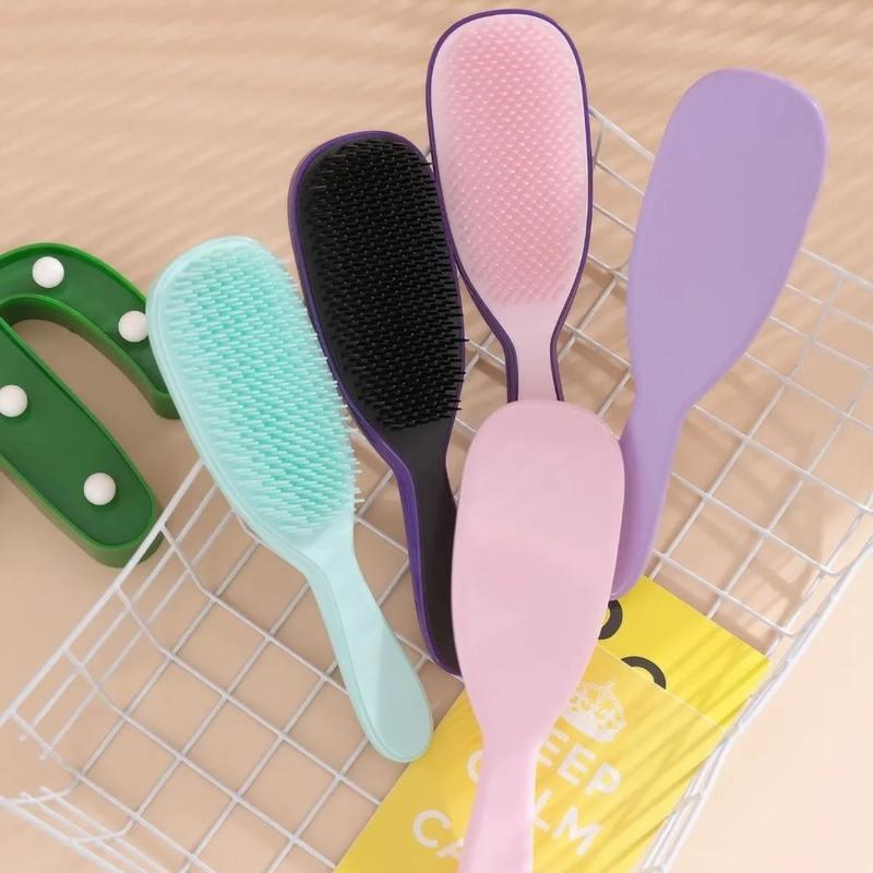 long handle anti-static scalp massage hair brush - MRSLM