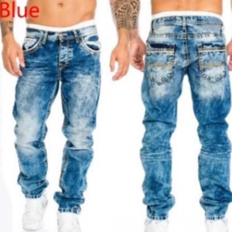 men's straight street jeans - MRSLM