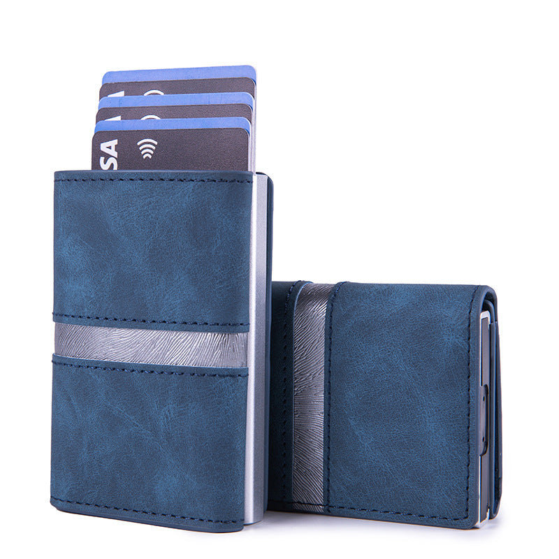 portable anti-theft card holder box, view 7 - MRSLM