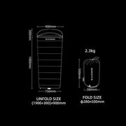 splicing sleeping bag, view 5 - MRSLM