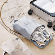 portable waterproof travel shoe bag, view 4 - MRSLM