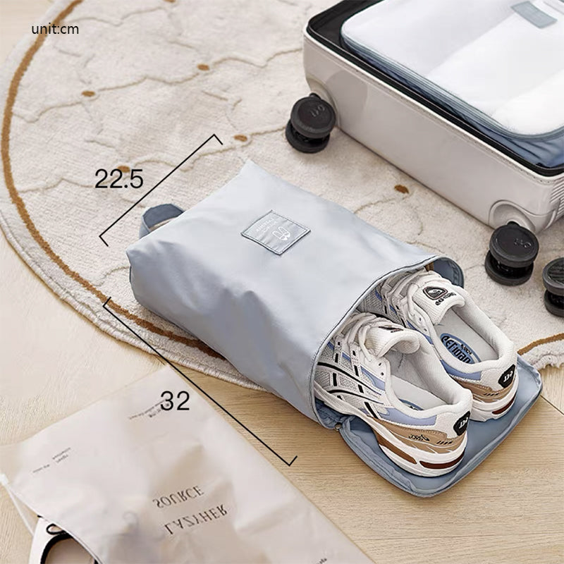 portable waterproof travel shoe bag, view 4 - MRSLM