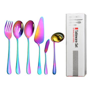 stainless steel serving set, view 6 - MRSLM
