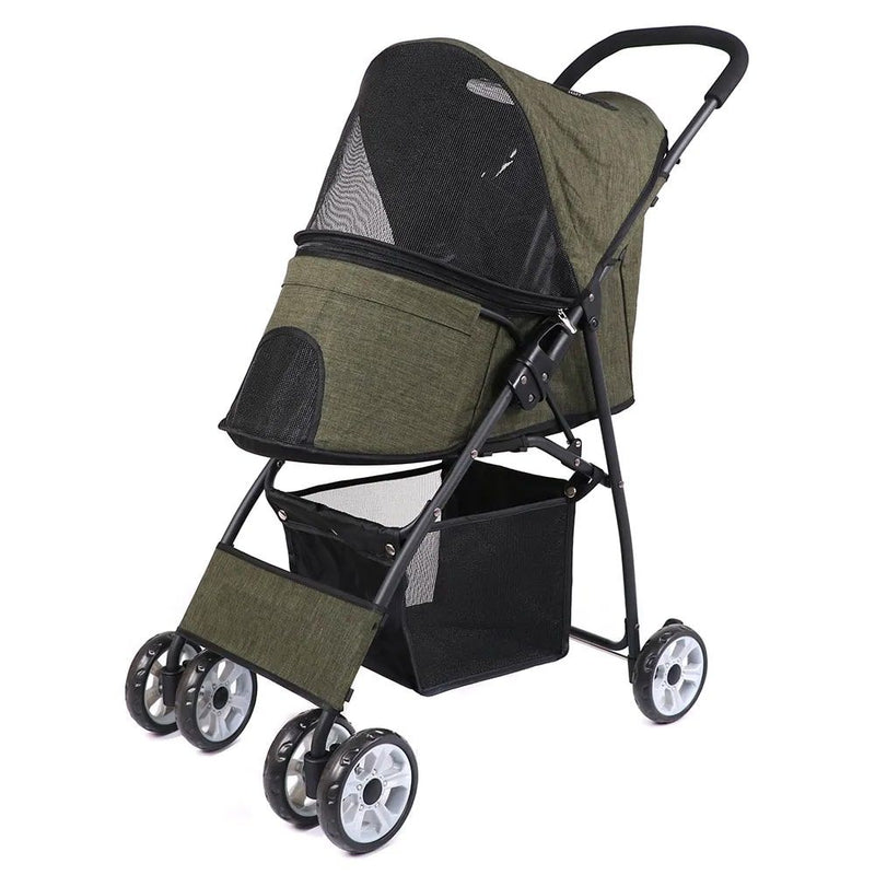 lightweight pet stroller, view 3 - MRSLM