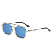 polygonal double bridge sunglasses, view 12 - MRSLM