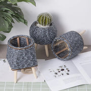 nordic imitation rattan flower pot - MRSLM