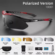 polarized cycling sunglasses, view 3 - MRSLM