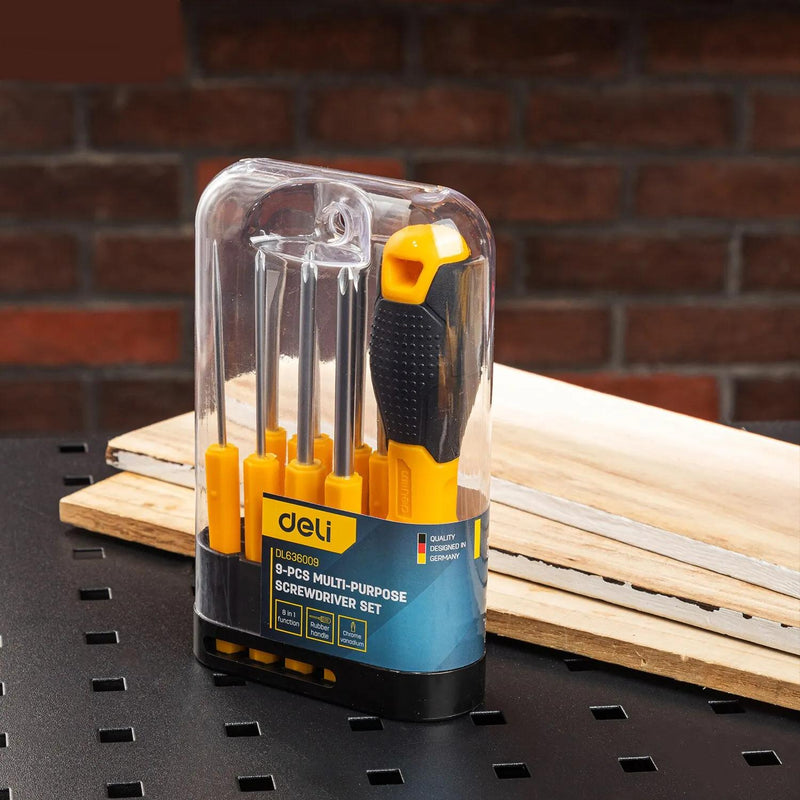 9-piece screwdriver set, view 5 - MRSLM