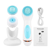 Ultrasonic facial cleansing brush, view 3 - MRSLM