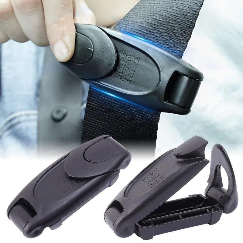 car seat belt adjuster clip, view 3 - MRSLM