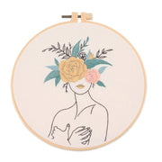 embroidery kit for beginners with patterns, view 2 - MRSLM