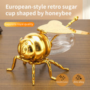 bee shaped honey jar, view 4 - MRSLM