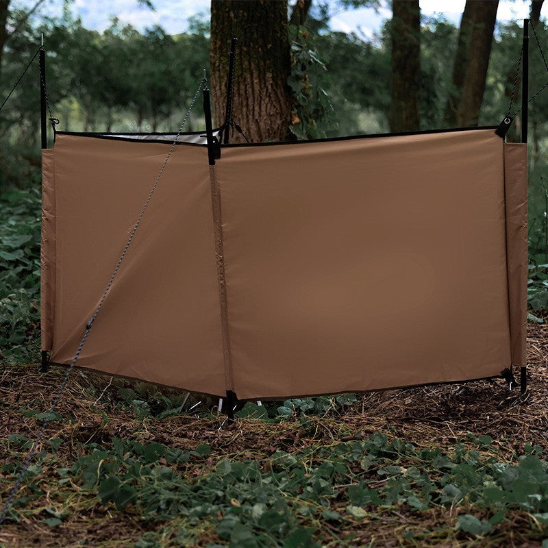outdoor stove camping windshield screen, view 3 - MRSLM