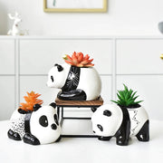 Panda ceramic flower pot - MRSLM