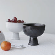 irregular ceramic fruit bowl, view 6 - MRSLM