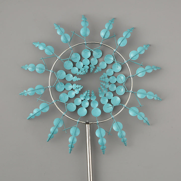 Color Metal Garden Windmill Decoration