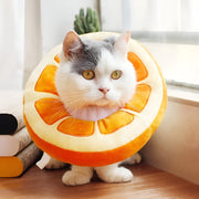 fruit-shaped pet elizabethan collar, view 5 - MRSLM