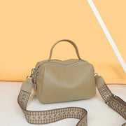 Genuine leather crossbody bag, view 4 - MRSLM