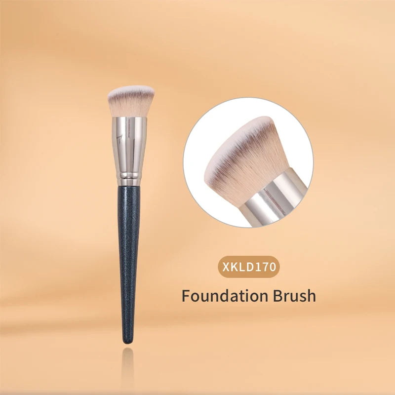 liquid foundation makeup brush set, view 4 - MRSLM
