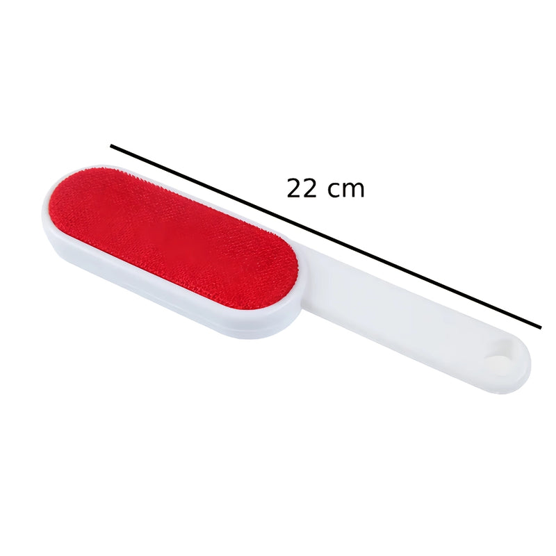 reusable pet hair remover brush, view 3 - MRSLM