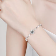 s925 silver moissanite bracelet - MRSLM