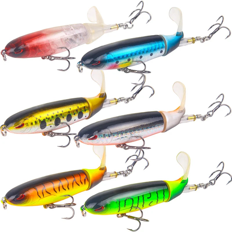 topwater fishing lures set, view 2 - MRSLM