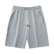 Retro cotton terry sweat shorts, view 7 - MRSLM