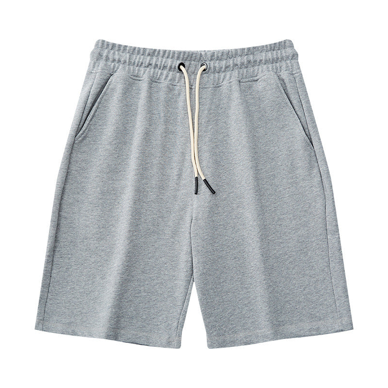 Retro cotton terry sweat shorts, view 7 - MRSLM