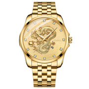 men's dragon totem mechanical watch, view 6 - MRSLM