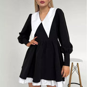 Splice mini evening dress - MRSLM
