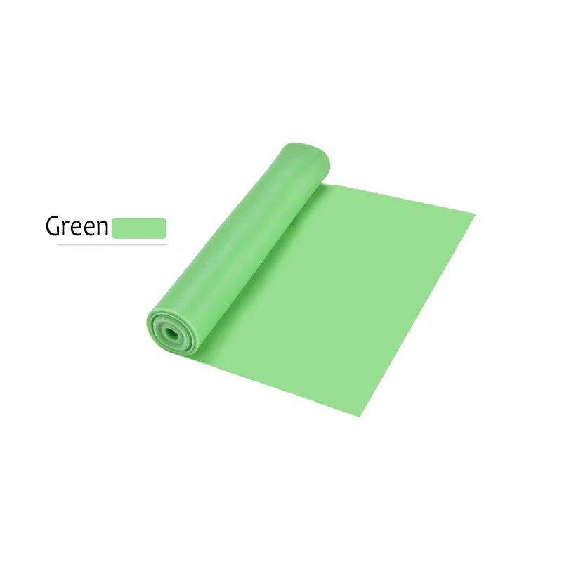 Latex yoga resistance band, view 5 - MRSLM