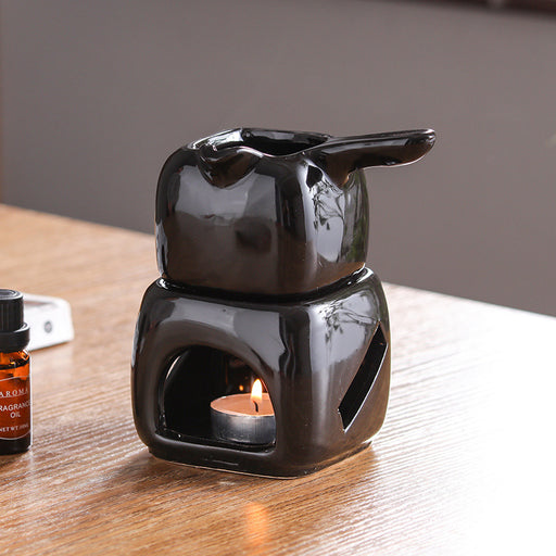 Ceramic candle holder and tea warmer - MRSLM