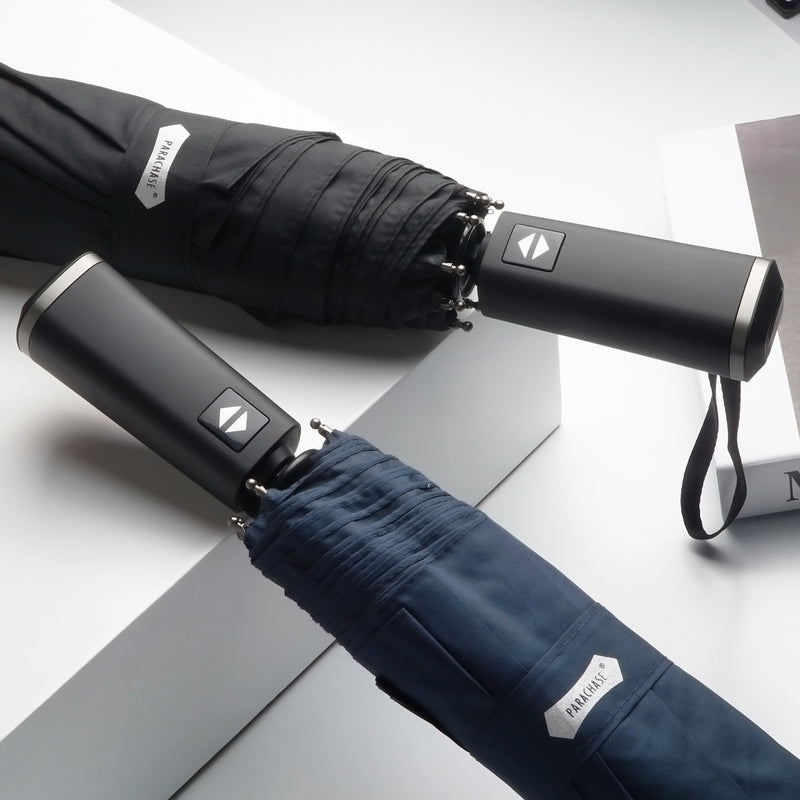 large 53-inch automatic folding windproof umbrella, view 6 - MRSLM