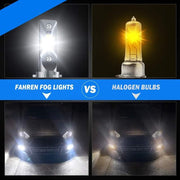 9006/HB4 LED bulbs 6500K cool white, view 6 - MRSLM