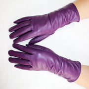 women's retro sheepskin riding gloves - MRSLM