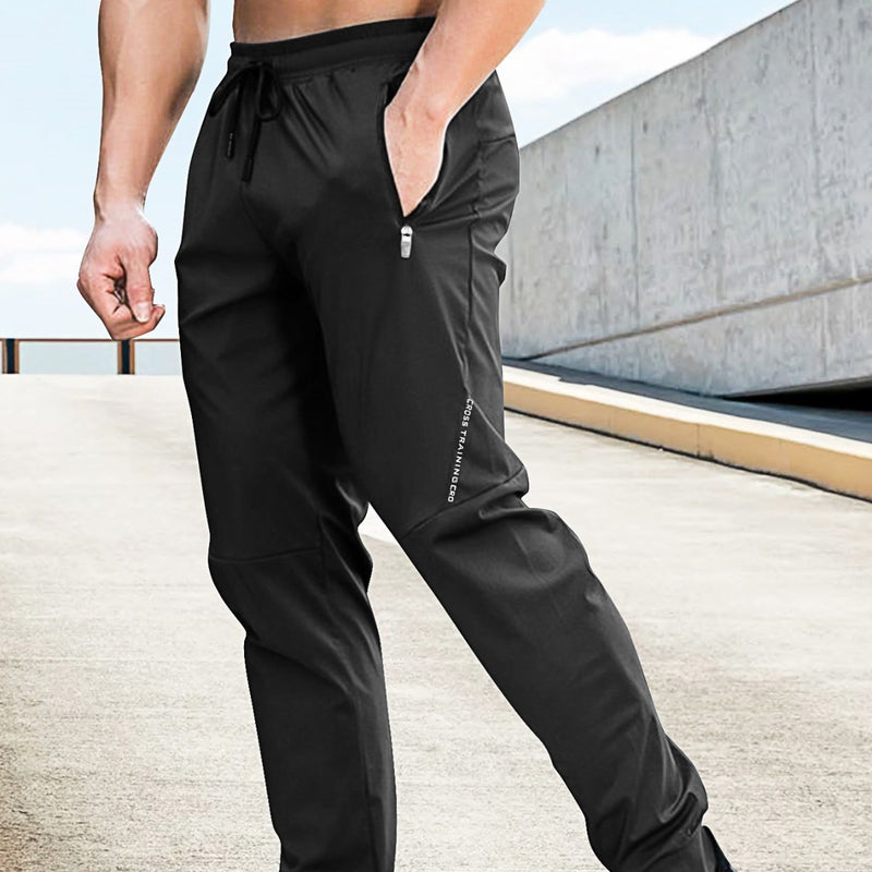 men's loose tapered sports pants, view 6 - MRSLM