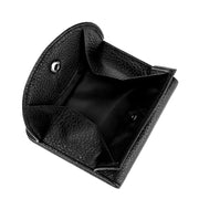 cowhide leather rfid coin pocket and card holder, view 7 - MRSLM