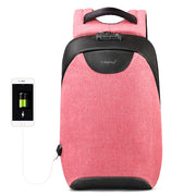 anti-theft business backpack with combination lock, view 6 - MRSLM