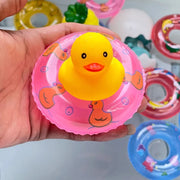 kids' mini swim ring bath toys, view 5 - MRSLM