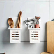 Wall-mounted toothbrush and cosmetic holder, view 2 - MRSLM