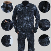 men's outdoor camouflage suit, view 5 - MRSLM